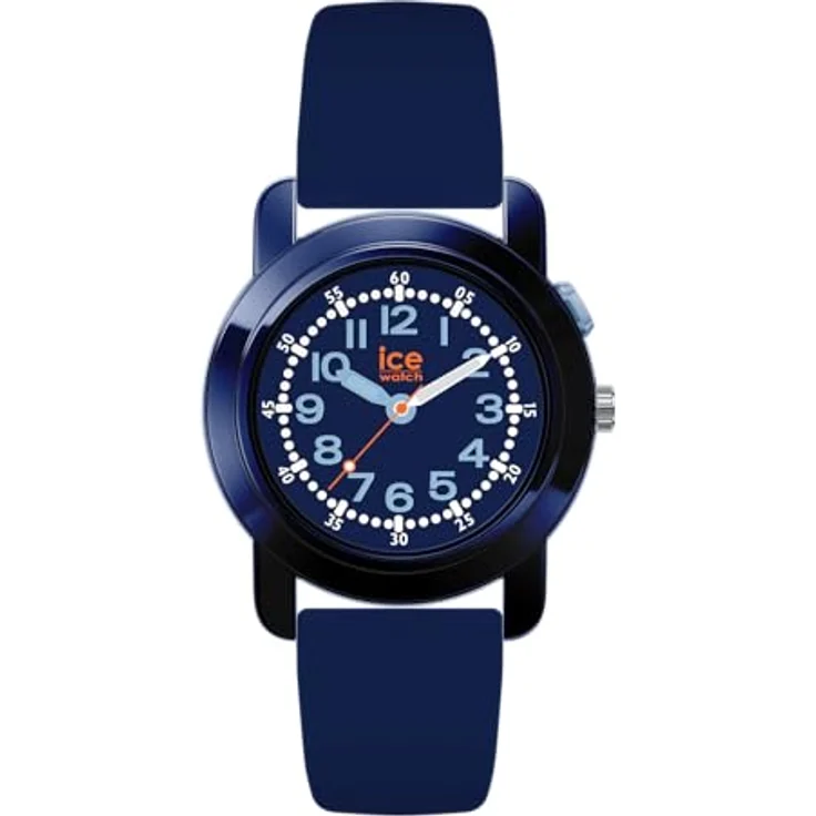 ICE-WATCH Ice Watch 024913, analoge Quarzuhr mit Bluetooth-Verbindung, blau, 34 mm Gehäuse, Silikonarmband – Bild 1