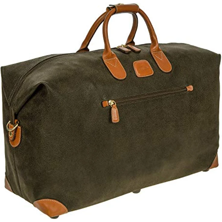 Bric's Life Reisetasche 55 cm, Kunstleder, olivgrün, 55 x 26 x 32 cm – Bild 2