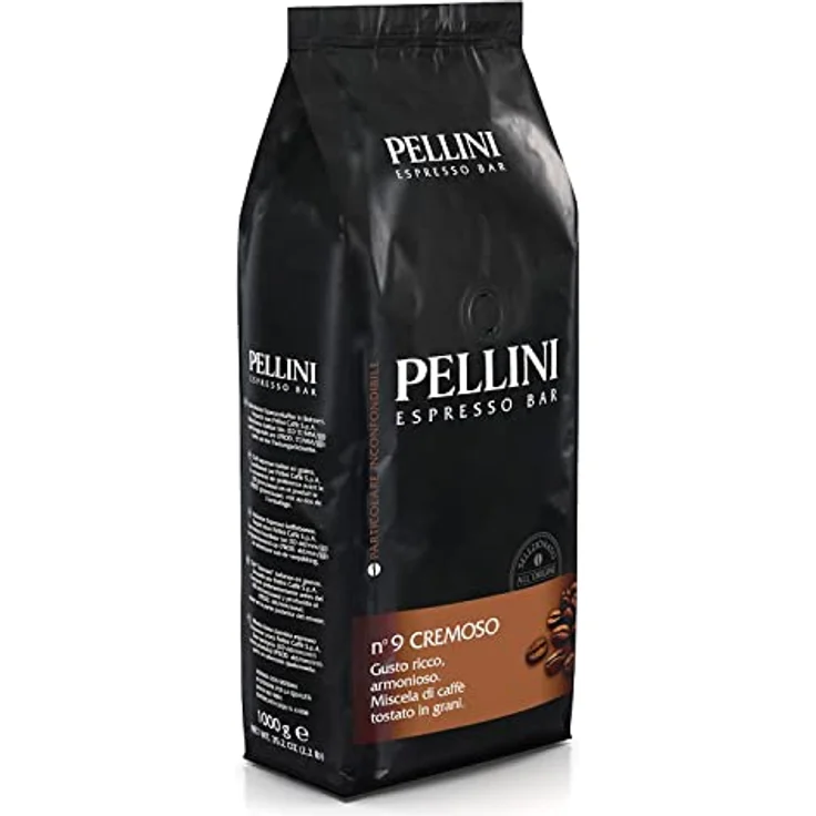 Pellini Caffè Cremoso No. 9, Bohne, 1er Pack (1 x 1 kg) – Bild 2