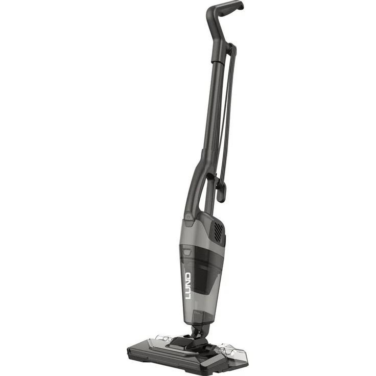 Lund 3-in-1 Handstaubsauger mit Zyklontechnologie und Wischfunktion, 600 W, beutellos, kompakt, grau