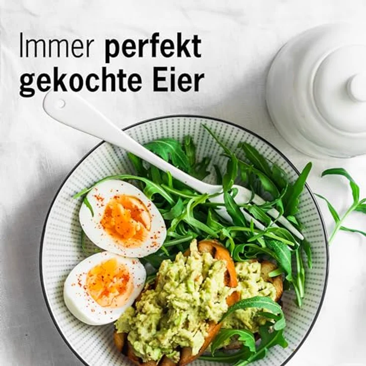 Brainstream Pinguin PiepEi, Singende Eieruhr für 3 Härtegrade – Lustiges Kochei mit Melodien, Made in Germany – Bild 3