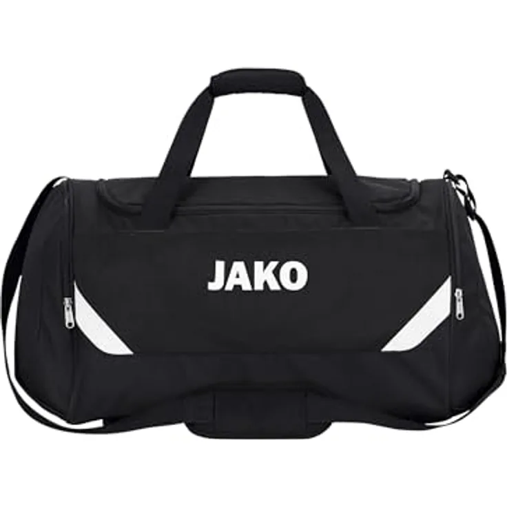 JAKO Unisex Sporttasche Iconic, geräumige Reisetasche für Sport und Freizeit, schwarz