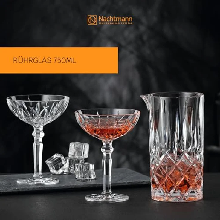 Spiegelau & Nachtmann, Mixingglas-Rührglas für Cocktails, 750 ml, Kristallglas, Noblesse, 101258 - Preisvergleich – Bild 2