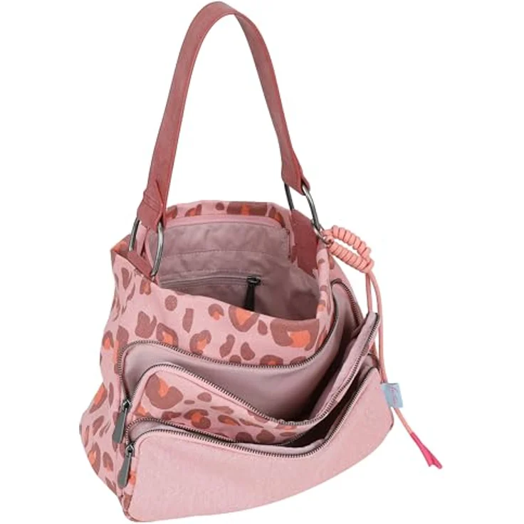 Fritzi aus Preußen Donny Schultertasche, 29 cm, orange, 100% Baumwolle, 37 x 17 cm – Bild 6