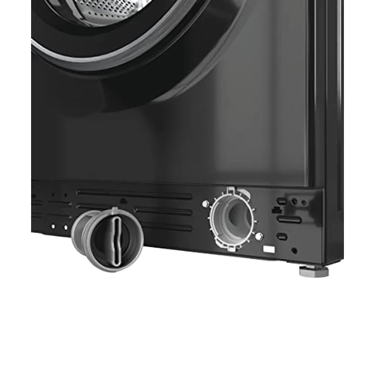Bauknecht W7 S6300 A Waschmaschine Frontlader 7kg EEK A Kurz 30 Kurz 45 Kraftvolle Fleckenentfernung Anti-Allergie-Programm Wolleprogramm Schwarz Langlebiger Inverter-Motor – Bild 5