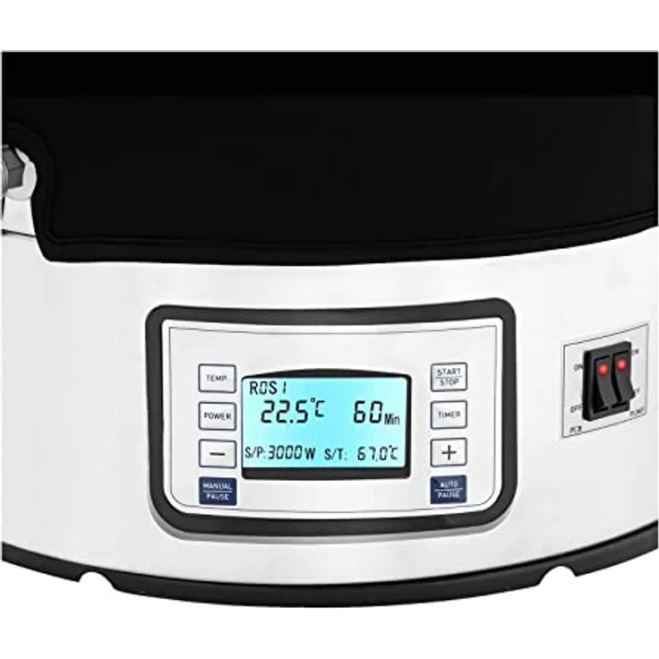 Royal Catering RCBM-60IN Braukessel, 60 l, 3000 W, 0-100 °C, Edelstahl, mit LCD-Anzeige und Automatik-Modus – Bild 2