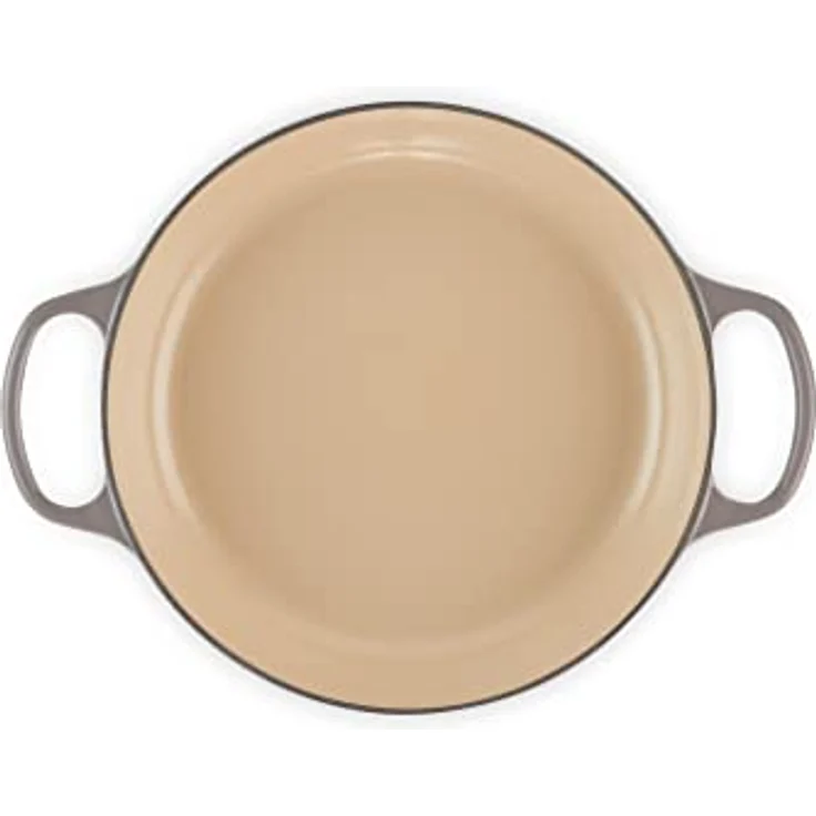 Le Creuset Signature Gusseisen Gourmet-Profitopf, Rund, Ø 26 cm, 2,2 l, Für alle Herdarten inkl. Induktion geeignet, 4,205 kg, Flint, 21180264442430 – Bild 4