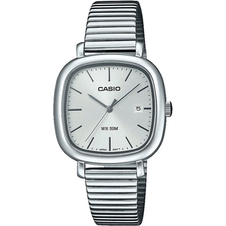 CASIO TIMELESS COLLECTION LTP-B166D-7AVEF, Quarzuhr mit Edelstahlarmband, analog, für Damen und Herren, Datumsschaltung – Bild 1