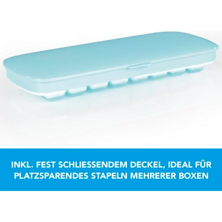 Gourmetmaxx Eiswürfelbehälter - Türkis – Bild 4