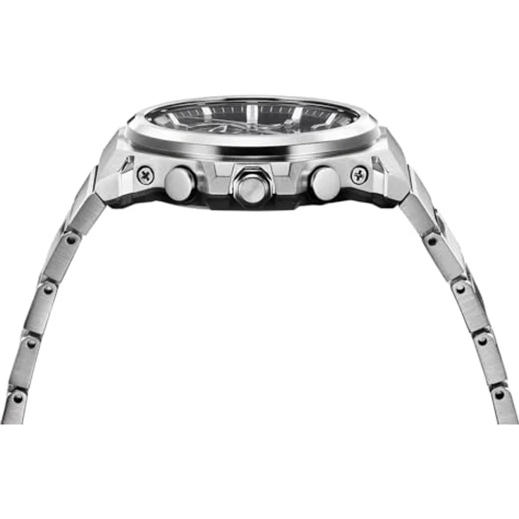 Casio G-Shock G-Steel GST-B1000D-3AER, Solar-Quarzuhr aus Edelstahl mit Bluetooth-Verbindung, silber – Bild 6
