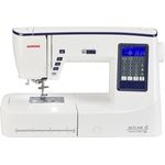 Janome Skyline S3 Anniversary Edition Nähmaschine mit 120 Stichen und leisem Betrieb, weiß