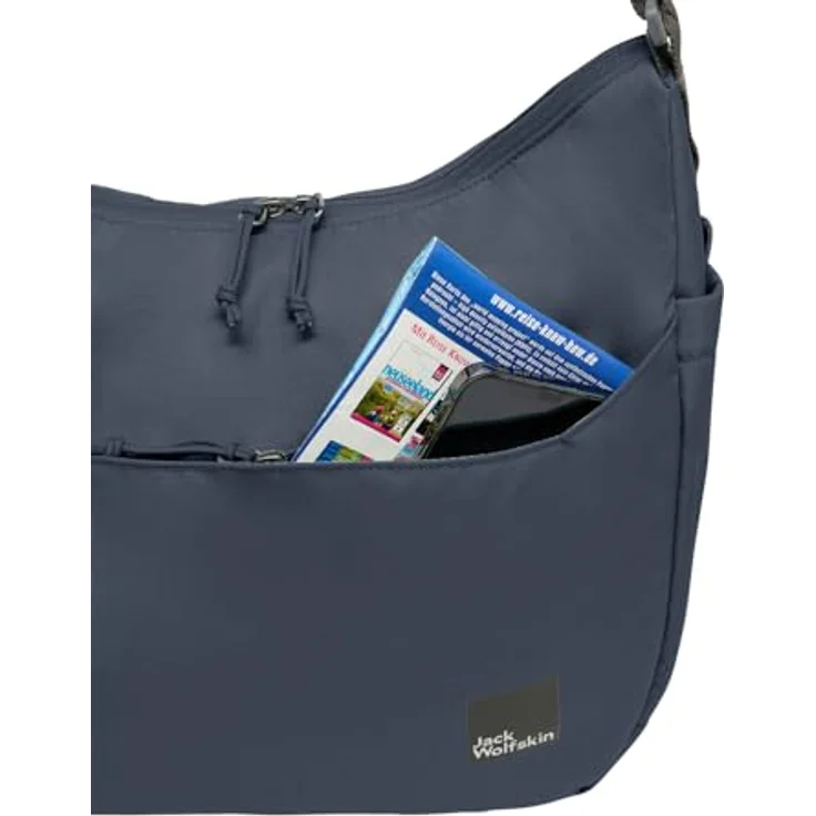 Jack Wolfskin Umhängetasche Paraiso, 10 L Fassungsvermögen, gepolstertes Rückenteil, midnight sky – Bild 4