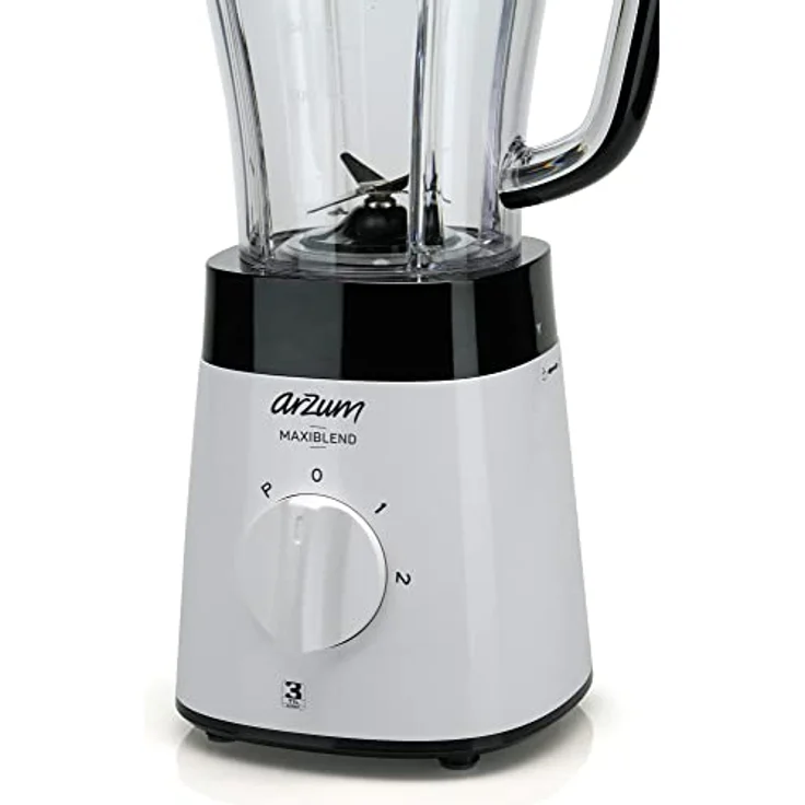 Arzum AR1057 Standmixer 500W Weiß/Schwarz, Standmixer, Schwarz, Weiss – Bild 5