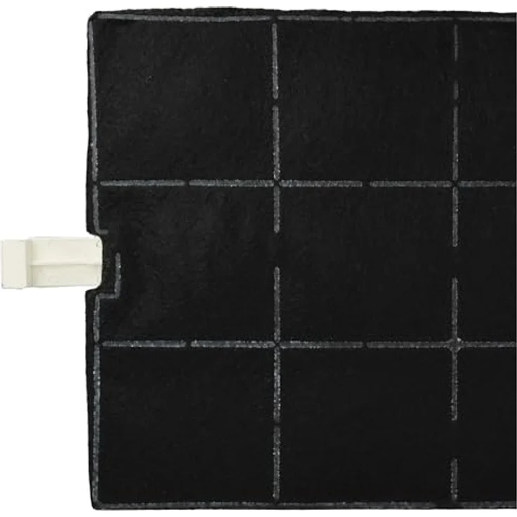 vhbw 4x Aktivkohlefilter kompatibel mit Gaggenau AI200, AH600990, AH600790, AH600190, AA001010 Dunstabzugshaube - 36,7 x 20,0 x 2,4 cm, schwarz & weiß – Bild 5