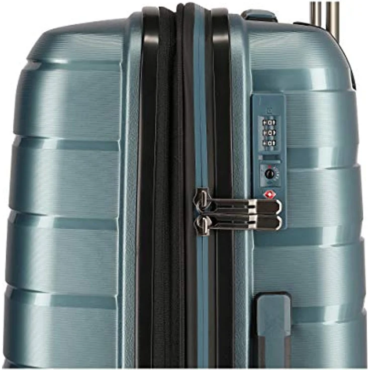 Travelite Air Base Kofferset 3-tlg. 4w L/M erw./S eisblau 75340-25Travelite Air Base Kofferset 3-tlg. – Bild 4