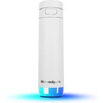 HidrateSpark PRO 2, intelligente Trinkflasche 620ml aus recyceltem Edelstahl 18/8, vakuumisoliert für 24h kalte Getränke, Bluetooth-Funktion und SipSense-Technologie