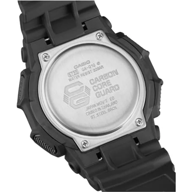 Casio Herren Analog Digital Quarz Armbanduhr G-Shock, 10-Jahres-Batterie, Schwarz – Bild 4