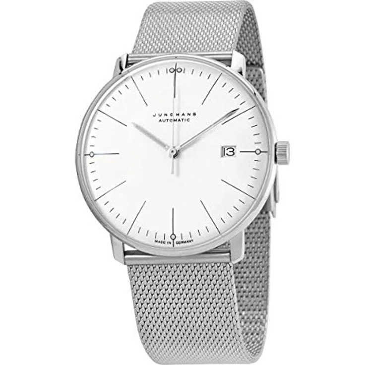 JUNGHANS max Bill Automatikuhr mit Saphirglas Silber 027/4002.46