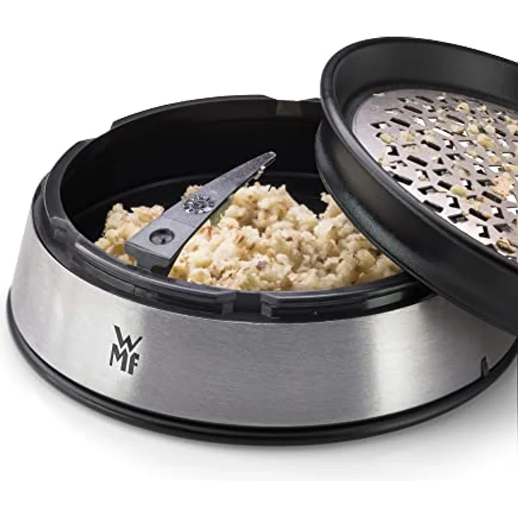 WMF Kitchen classics Ingwerreibe, mit Aufbewahrungsbehälter, Cromargan Edelstahl, Kunststoff – Bild 2