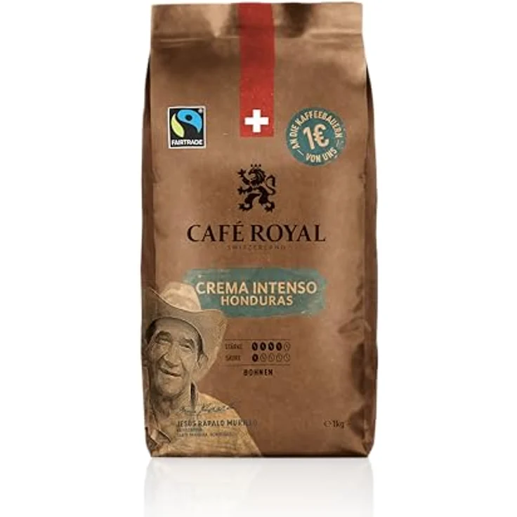 Café Royal Crema Intenso Honduras, 1000g Bohnen – Bild 2