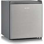 SEVERIN Mini Kühlschrank KB 8878, Kühlbox mit Kältefach, energiesparend, 45 L Nutzinhalt, Inox Look