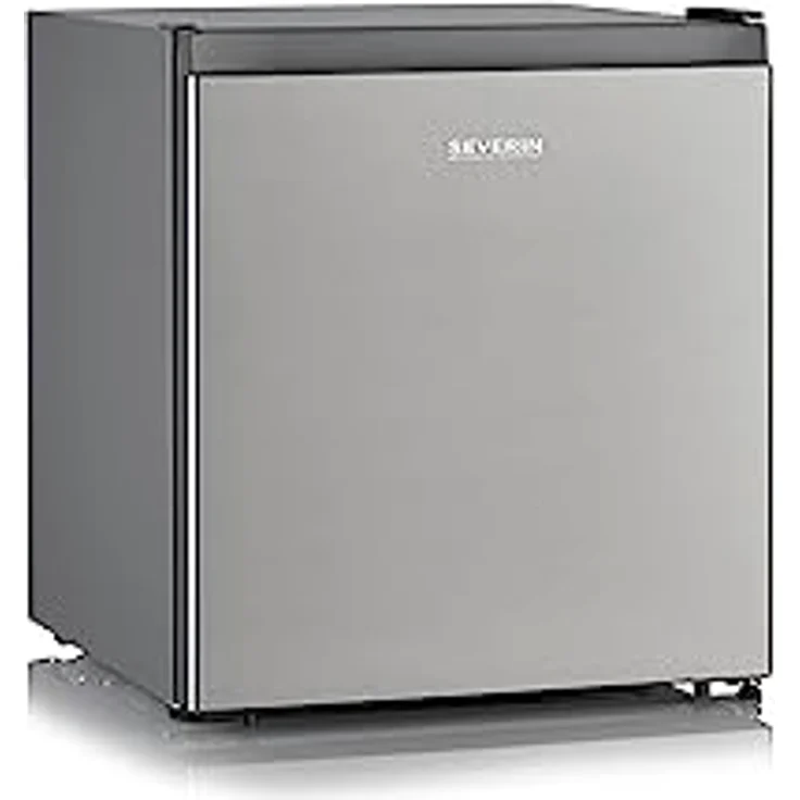 SEVERIN Mini Kühlschrank KB 8878, Kühlbox mit Kältefach, energiesparend, 45 L Nutzinhalt, Inox Look – Bild 1