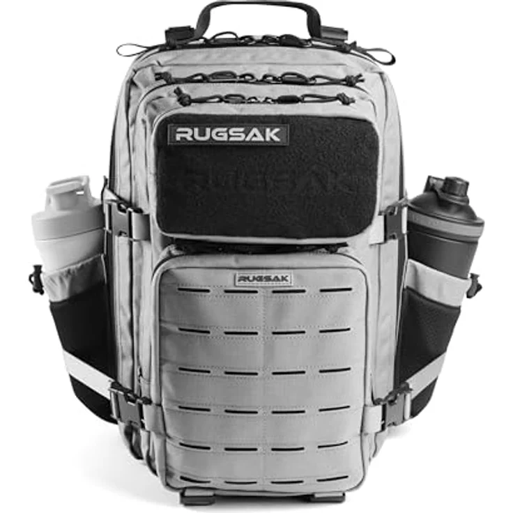RUGSAK Alpha Go 25L Rucksack Ash Gray – Wasserabweisend, 18-Zoll Laptopfach, Ergonomisch, Alltag, Reise & Outdoor – Bild 1