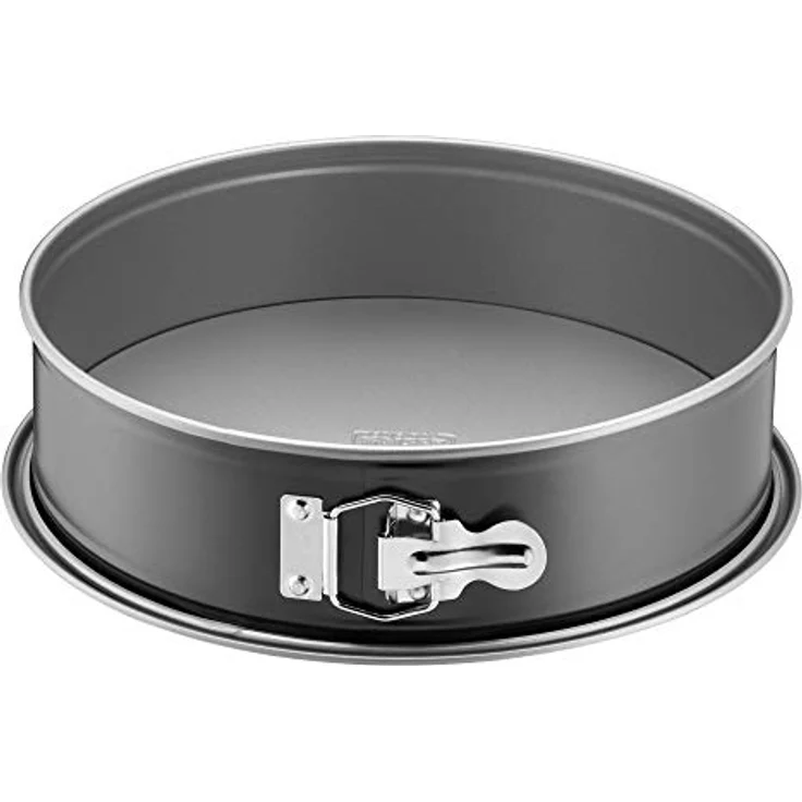 Kaiser Inspiration Springform 28 cm rund, 2 Böden, Flach- und Rohrboden, runde Backform, antihaftbeschichtet, auslaufsicher, mit Rezept – Bild 3