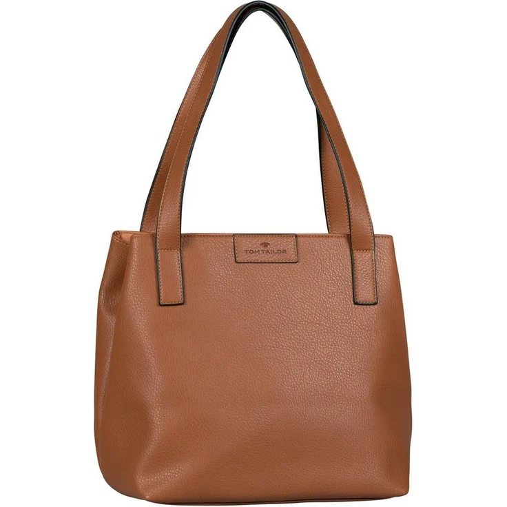 TOM TAILOR Shopper Miri zip, aus griffigem Lederimitat mit flachen Handgriffen, in zwei neuen Farbvarianten