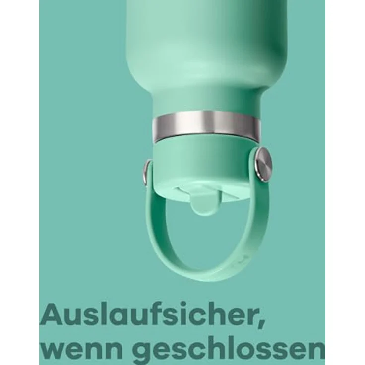 Hydro Flask Standard Flex Straw Cap 621ml, Edelstahl, auslaufsicher, isoliert kalt 24 Stunden, Becherhalter kompatibel, Harbor Blue – Bild 4
