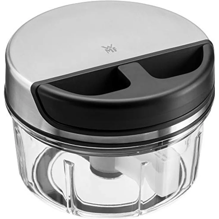 WMF Gourmet Gemüseschneider manuell mit Seilzug, 650ml, Kunststoff-Mixbehälter, Multi-Zerkleinerer ideal für Gemüse, Zwiebeln, Knoblauch, Nüsse, Kräuter oder Obst – Bild 3