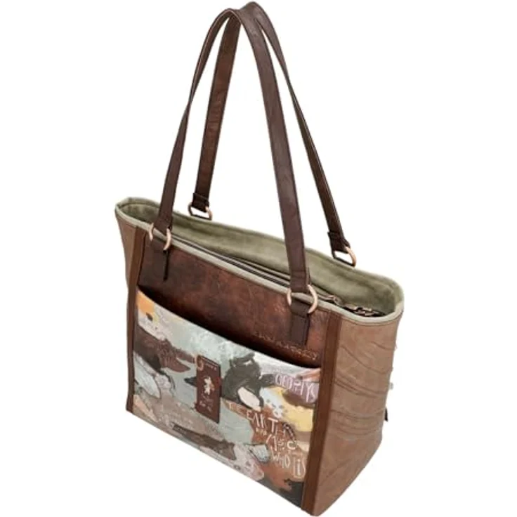 Anekke Core Shopper Tasche, mehrfarbig, 40 cm x 16 cm x 29 cm, 100% Polyurethan – Bild 5
