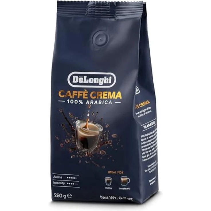 DeLonghi Caffè Crema 100% Arabica DLSC602 Kaffee 250g – Bild 1