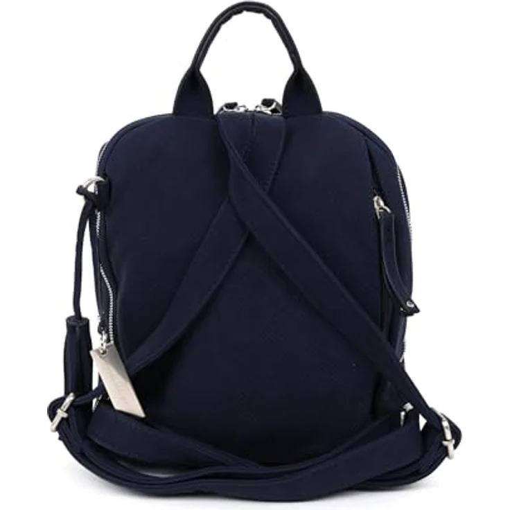 Suri Frey Romy Basic City Rucksack, 32 cm, blau, 100% Polyurethan, 28 cm x 15 cm x 32 cm – Bild 6