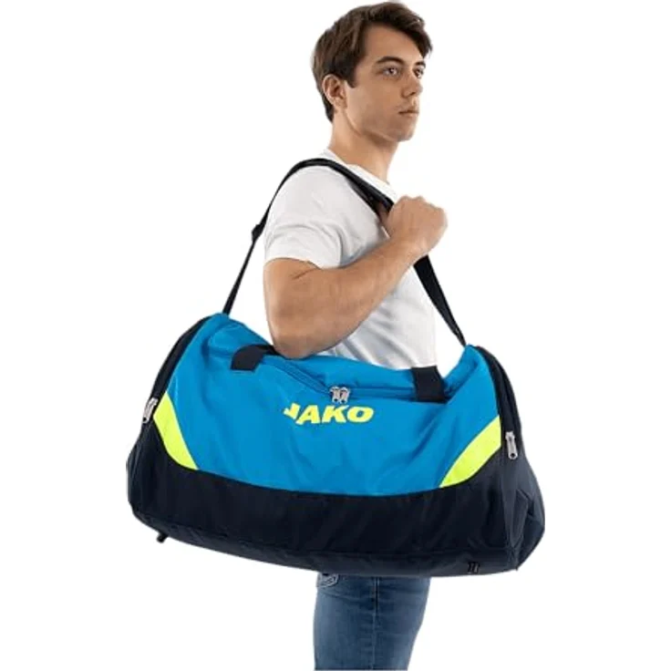 JAKO Unisex Sporttasche Iconic, praktische Reise- & Sporttasche in Schwarz – Bild 7