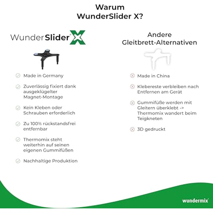 WunderSlider X | Die neue Gleitbrett-Alternative für Thermomix TM6, TM5 – Bild 5