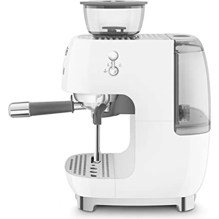 Smeg EGF03WHEU Espressomaschine, Kaffeevollautomat 50s Style, weiß – Bild 2