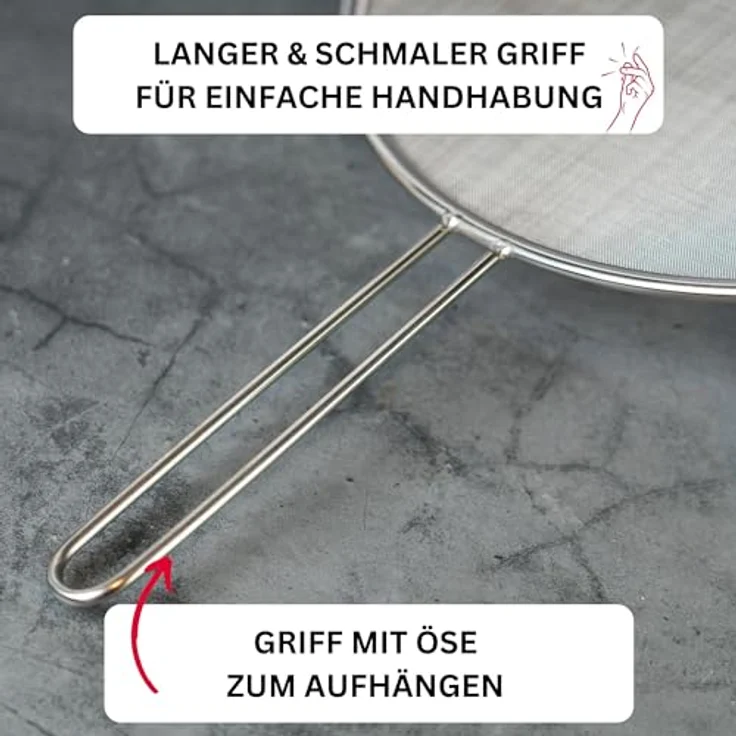 Westmark Spritzschutz, Durchmesser: 30 cm, Rostfreier Edelstahl, Picante, Silber, 12182270 – Bild 6