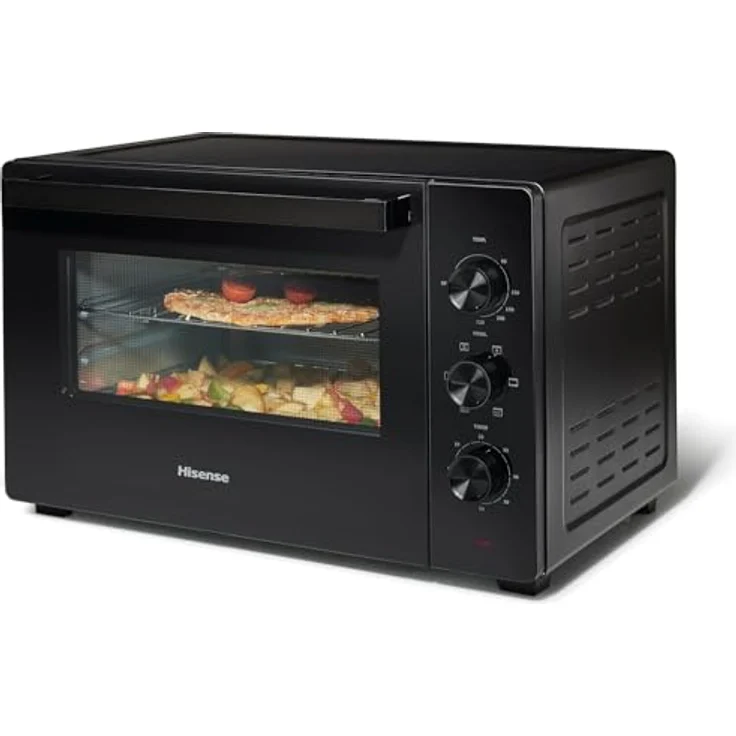 Hisense HOM30M Mini Backofen 30 Liter, mit Heißluft und Drehspieß – Bild 2
