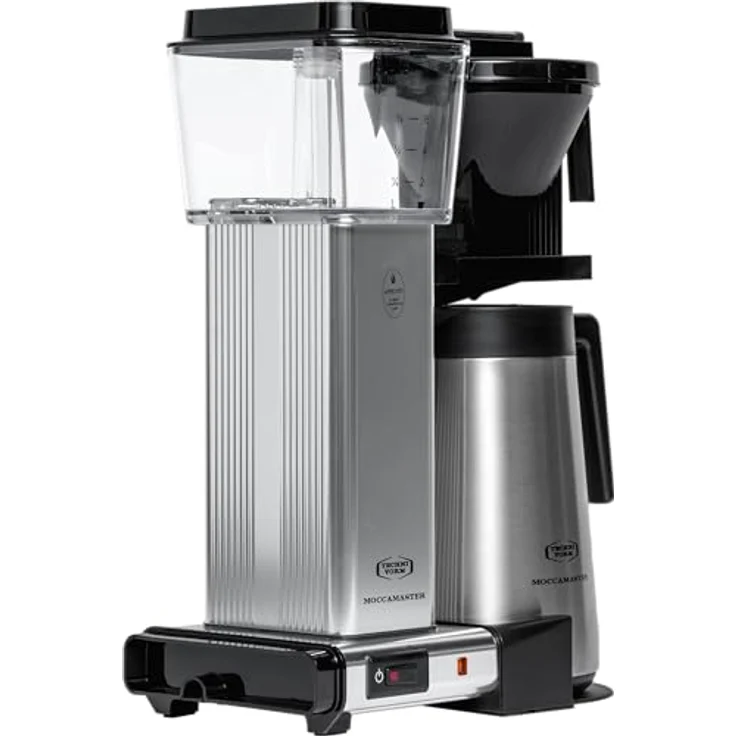 Moccamaster Filter Kaffeemaschine KBGT Thermos, 1.25 Liter, 1450 W, Polished – Bild 5