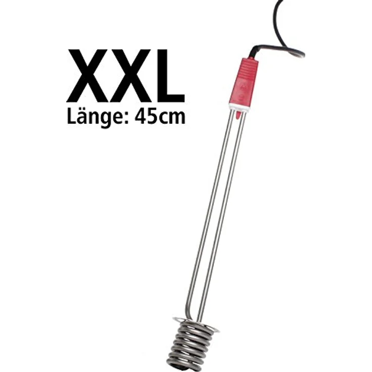 ROMMELSBACHER Tauchsieder TS 2003 - wärmeisolierter Griff, Überhitzungsschutz, 2000 Watt, Edelstahl – Bild 3