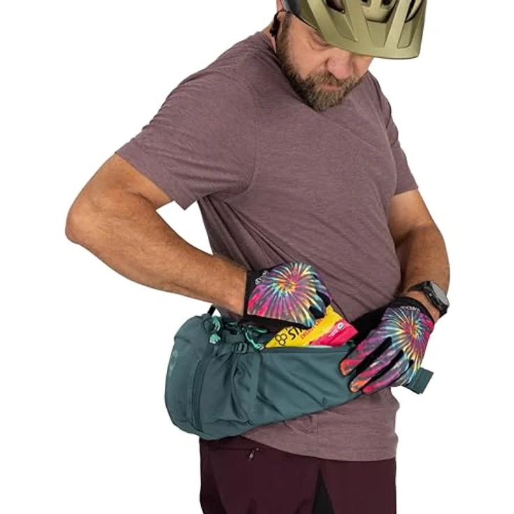 Osprey Savu 5 Gürteltasche, 26 cm x 10 cm x 15 cm, 100% Polyester, grün – Bild 10