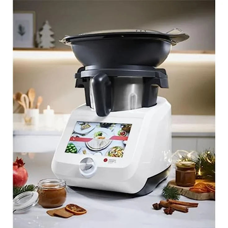 FITNMORE SILVERCREST® Küchenmaschine Mixer Monsieur Cuisine Smart »SKMS 1200 A1«, 1200W, 8-Zoll-Display, Wlan, Edelstahl/WLAN-Funktion, 3 Liter Kochvolumen – Bild 3