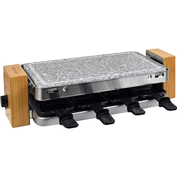 Syntrox Germany Chef-Grill RAC-1500W Lugano Raclette, 1500 Watt - Preisvergleich – Bild 4