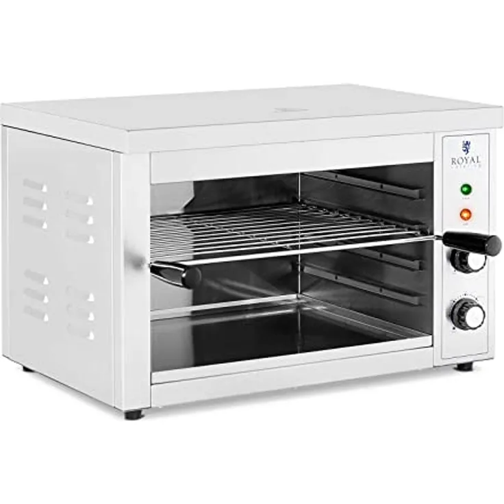 Royal Catering RCPES-380 Salamander Grill 3.000 W 50-300 °C Salamander Küche Salamander Gastro