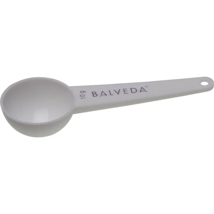 BALVEDA Dosierlöffel 10 g, PVC, für einfache Dosierung von Granulaten, chemikalienbeständig