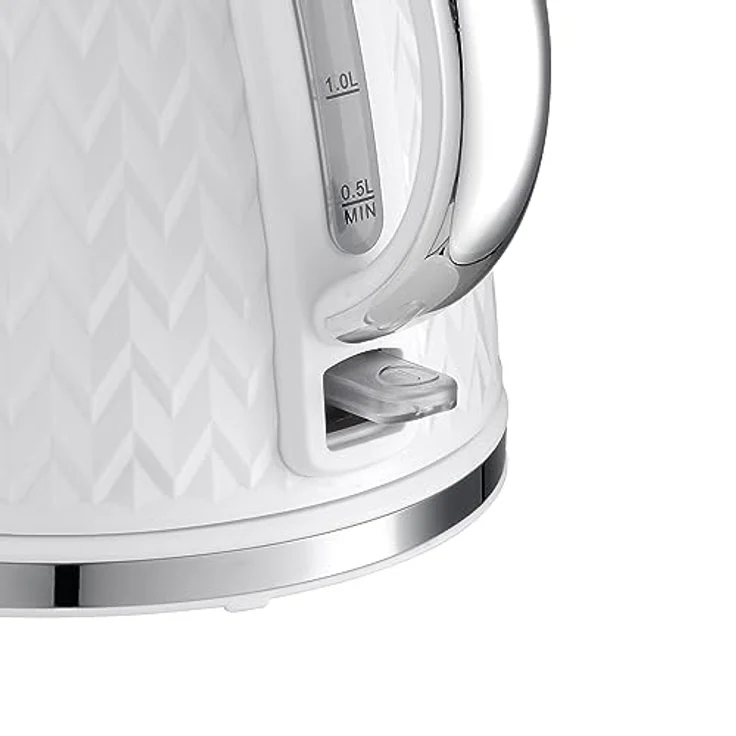 Eldom NELA Wasserkocher, 1,7L, 2000W, Kontrolllampe, Wasserstandsanzeige, weiß – Bild 6