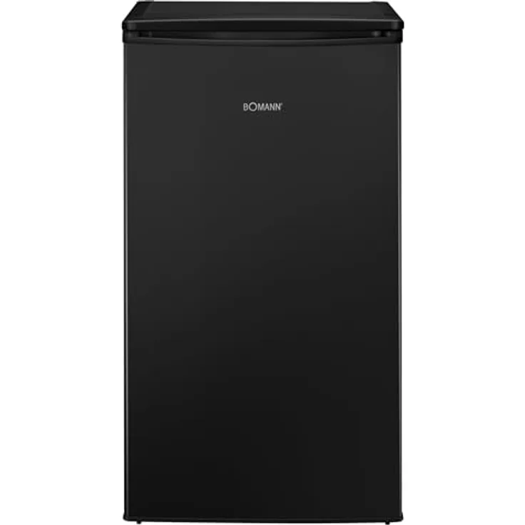 Bomann Gefrierschrank GS 7256, 4 Sterne mit 60L Fassungsvermögen, 3 Fächer, leise, wechselbarer Türanschlag, schwarz