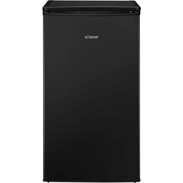 Bomann Gefrierschrank GS 7256, 4 Sterne mit 60L Fassungsvermögen, 3 Fächer, leise, wechselbarer Türanschlag, schwarz – Bild 1