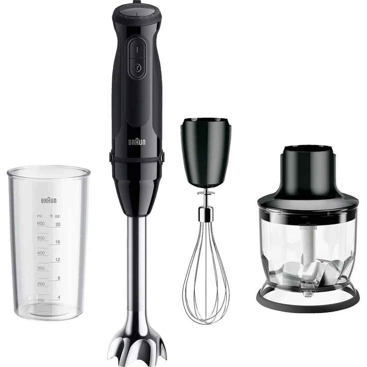 Braun Stabmixer MQ 50202, 1000 W 21 Geschwindigkeiten EasyClick Plus System – Bild 1